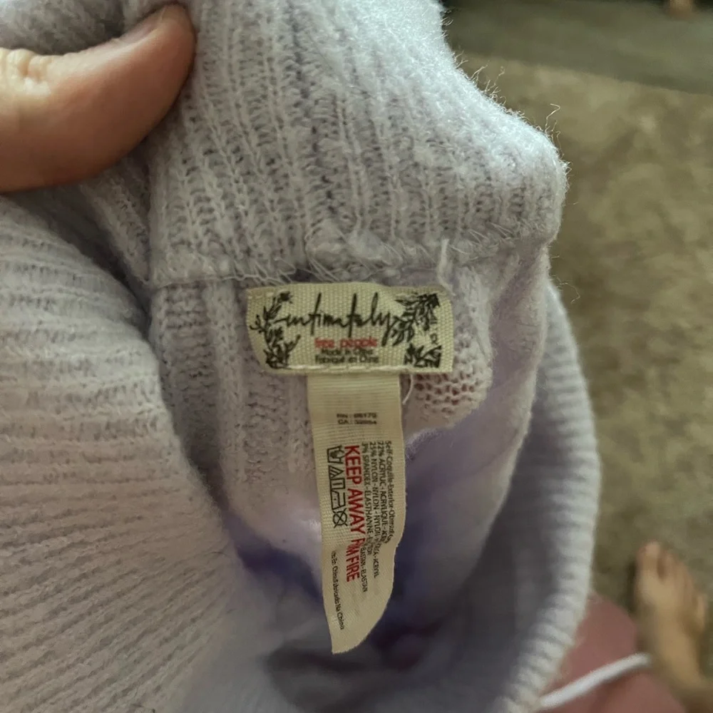 SOLD FP intimately around the clock lounge SET in lavender - Picture 7 of 7